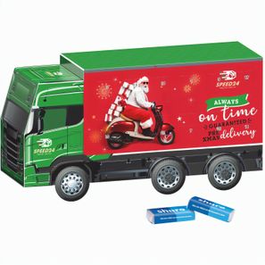 Adventskalender LKW, share Schokotäfelchen