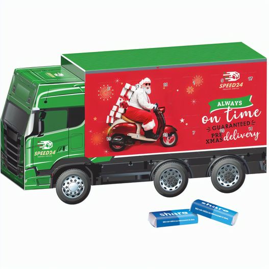Adventskalender LKW, share Schokotäfelchen (Bild 1)