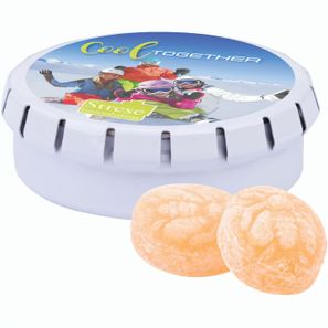 Quick Box, weiß, Honig Bonbons