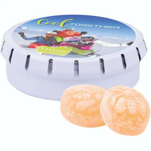 Produktabbildung Quick Box, weiß, Honig Bonbons Quick Box, weiß, Honig Bonbons (Bild 1)