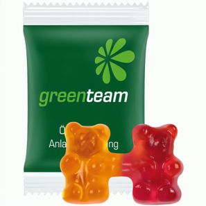 Trolli Team Gummibärchen Premium, Folie kompostierbarer weiß