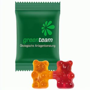 Trolli Team Gummibärchen Premium, Folie kompostierbarer weiß