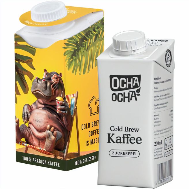 Drink Pack small Ocha-Ocha® schwarzer Kaffee