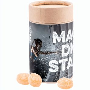 Papierdose Eco Midi mit Honigbienen Bonbons