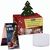 Geschenkbox Mini Tanne, Teelicht mit Weihnachtsgestaltung (Bild 1)