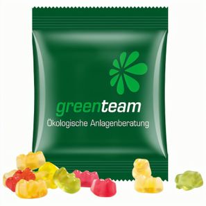 Minitüte,15 g, kompostierbare Folie weiß, Trolli Premium Bärchen,