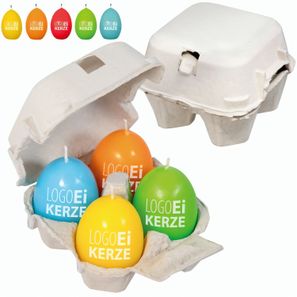 LogoEi Kerze 4er Box