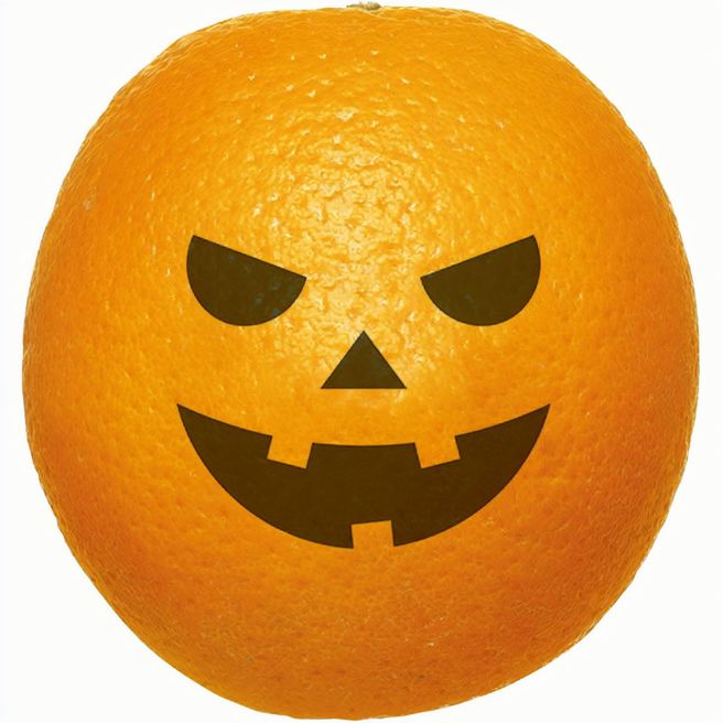 LogoFrucht Orange Scary Jack