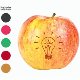 Produktabbildung LogoFrucht Apfel "Brainstorming" rot LogoFrucht Apfel "Brainstorming" rot