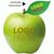 LogoFrucht Apfel grün
