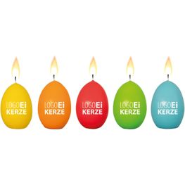 LogoEi Kerze bunt