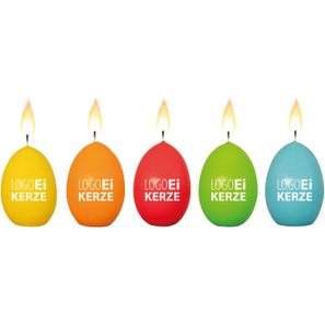 LogoEi Kerze bunt
