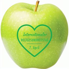 Apfel grün "Weltgesundheitstag“