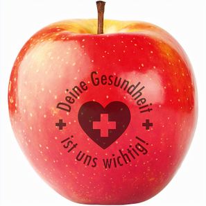 Apfel rot "Deine Gesundheit"