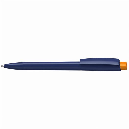 ein stift mit gelber spitze auf weißem hintergrund Druckkugelschreiber Zeno high gloss (Bild 1)
