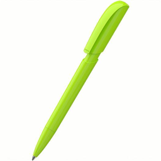 ein grüner stift mit schwarzer spitze Druckkugelschreiber Push high gloss (Bild 1)