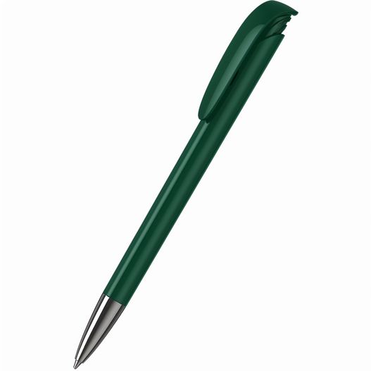 ein grüner stift mit silberner spitze Druckkugelschreiber Jona high gloss Mn (Bild 1)