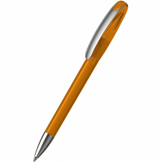 einen stift mit einer metallspitze und einer metallspitze Drehkugelschreiber Boa ice/transparent MMs (Bild 1)