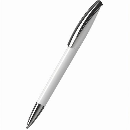 ein stift mit einer metallspitze auf einem weißen hintergrund Drehkugelschreiber Arca high gloss MMn (Bild 1)