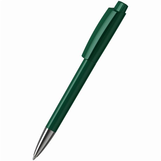 ein grüner stift mit silberner spitze Druckkugelschreiber Zeno high gloss Mn (Bild 1)