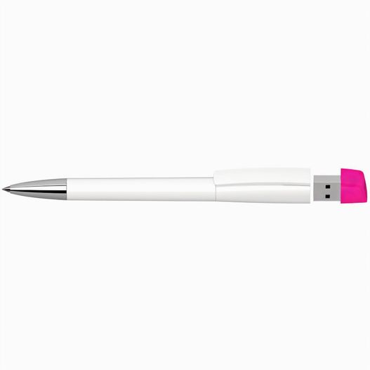 Drehkugelschreiber mit integriertem USB-Stick Turnus high gloss Mn USB 2.0 (Bild 1)