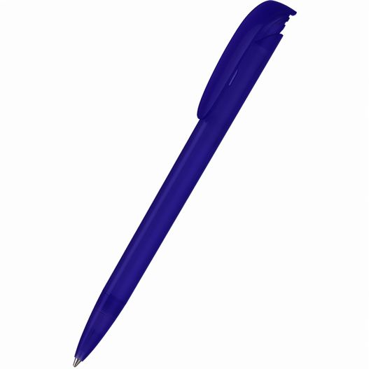 ein blauer stift auf einer weißen oberfläche Druckkugelschreiber Jona ice (Bild 1)
