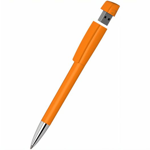 Drehkugelschreiber mit integriertem USB-Stick Turnus high gloss Mn USB 2.0 (Bild 1)