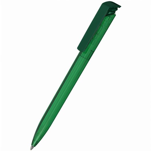 ein grüner stift mit schwarzer spitze Druckkugelschreiber Trias transparent/high gloss (Bild 1)