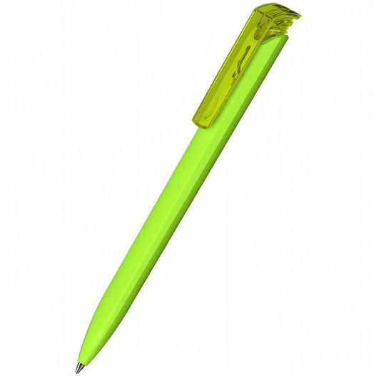 Druckkugelschreiber Trias softtouch/transparent (Bild 1)