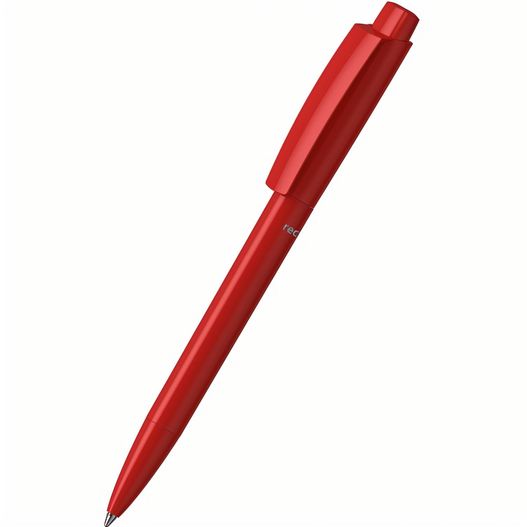 ein roter stift mit schwarzer spitze Druckkugelschreiber Zeno recycling (Bild 1)