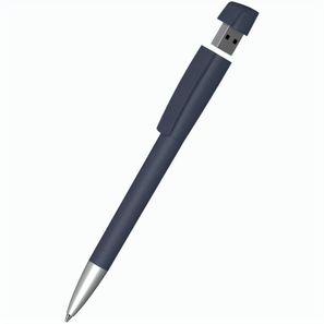 Drehkugelschreiber mit integriertem USB-Stick Turnus softgrip Ms USB 2.0