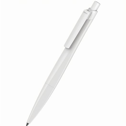 ein stift mit weißem körper und schwarzer spitze Druckkugelschreiber Shape recycling (Bild 1)