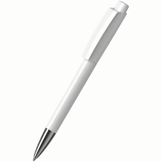 ein stift mit einer metallspitze auf einem weißen hintergrund Kugelschreiber Zeno high gloss Mn (Bild 1)