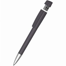Drehkugelschreiber mit integriertem USB-Stick Turnus softgrip Ms USB 2.0