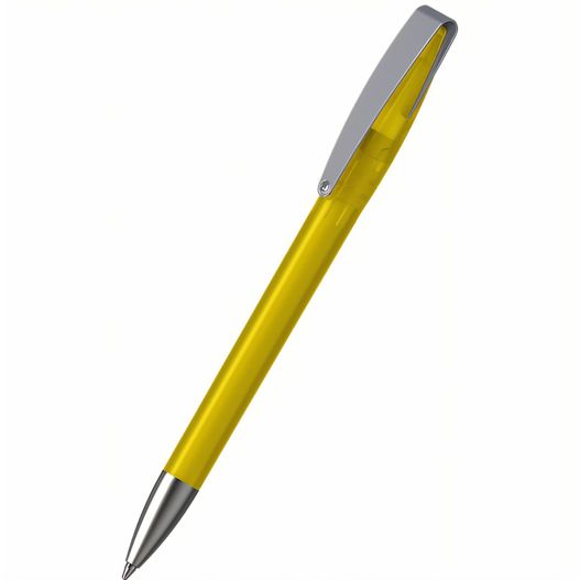 gelber stift mit silberner spitze Drehkugelschreiber Cobra ice MMs (Bild 1)