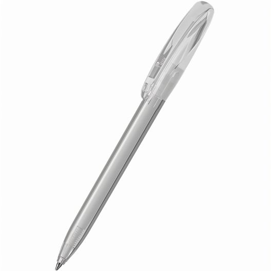 ein stift mit einem klaren kunststofffass oben Kugelschreiber Boa transparent (Bild 1)