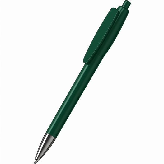 ein grüner stift mit silberner spitze Druckkugelschreiber Klix high gloss Mn (Bild 1)
