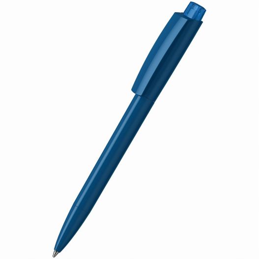 ein blauer stift mit schwarzer spitze Kugelschreiber Zeno high gloss/transparent (Bild 1)