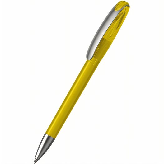 gelber stift mit silberner spitze Kugelschreiber Boa ice/transparent MMs (Bild 1)