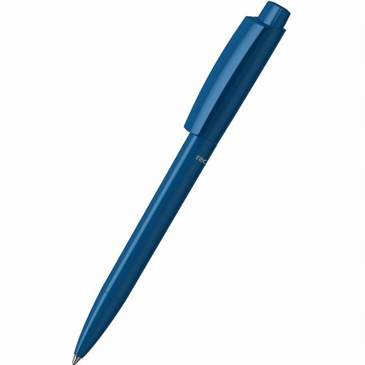 ein blauer stift mit schwarzer spitze Druckkugelschreiber Zeno recycling (Bild 1)