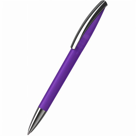 ein violetter stift mit schwarzer spitze Kugelschreiber Arca softfrost MMn (Bild 1)