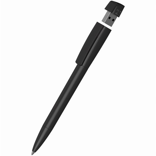 Drehkugelschreiber mit integriertem USB-Stick Turnus high gloss USB 2.0 (Bild 1)