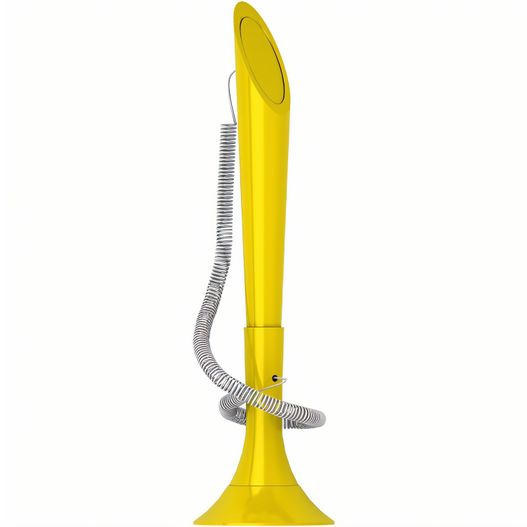 ein gelbes telefon mit einem daran befestigten kabel Stehkugelschreiber mit Kordel Deskpen matt Cord (Bild 1)