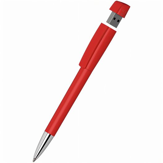 Drehkugelschreiber mit integriertem USB-Stick Turnus high gloss Mn USB 2.0 (Bild 1)