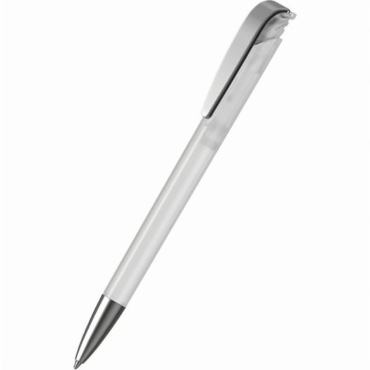 einen stift mit einer metallspitze und einem metallkörper Kugelschreiber Jona ice MMs (Bild 1)