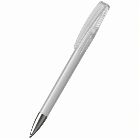 einen stift mit einer metallspitze und einem klaren körper Drehkugelschreiber Cobra ice Ms (Bild 1)