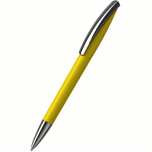 gelber stift mit schwarzer spitze Drehkugelschreiber Arca softtouch MMn (Bild 1)