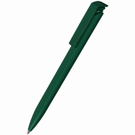 ein grüner stift mit schwarzer spitze Druckkugelschreiber Trias high gloss (Bild 1)