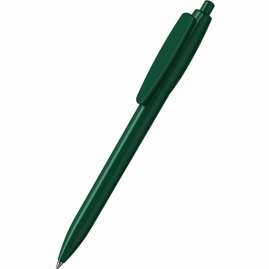 ein grüner stift mit schwarzer spitze Druckkugelschreiber Klix high gloss (Bild 1)
