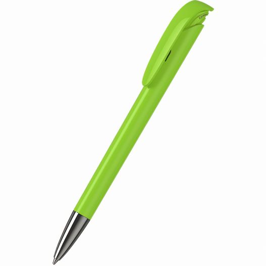 ein grüner stift mit einer metallspitze Druckkugelschreiber Jona high gloss Mn (Bild 1)